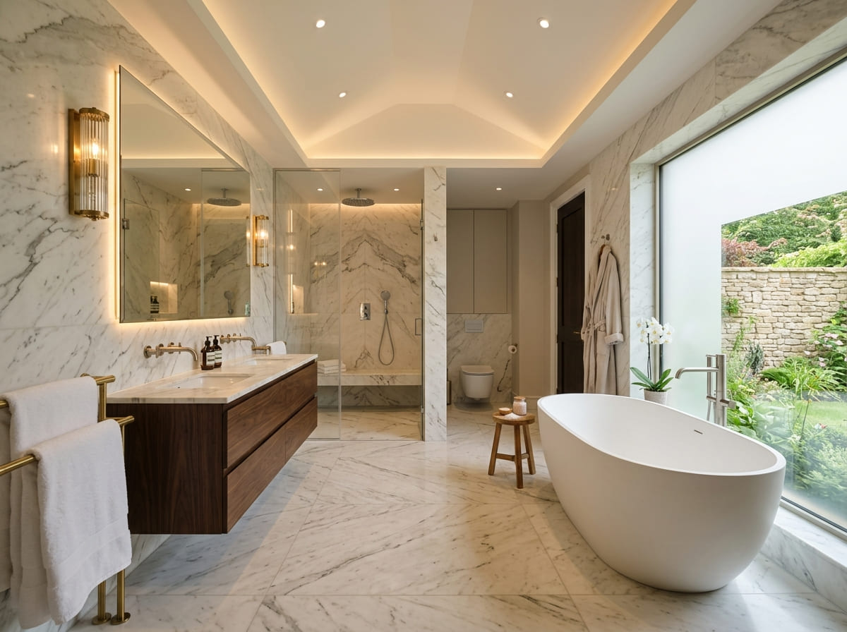 Custom Bathroom Renovation in Sunset